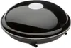 A black and white aquarium air pump on a white background. Podgląd zdjęcia produktu