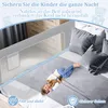 LZQ 200cm Pliable Barrière de sécurité pour lit d'enfant Voir les images du produit 11