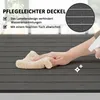 Gartentisch Aluminium 120x70 cm Wetterfest Balkontisch mit Produktbild-Vorschau 6