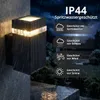 Grafner Aluminium Wandlampe schwarz, IP44, GU10 Fassung, Produktbild-Vorschau 3