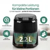 Emerio Heißluftfritteuse – 1000W – 2,2 Liter – Cool-Touch – Produktbild-Vorschau 5