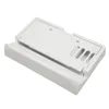 A white plastic stand for a handheld gaming device. Produktbild-Vorschau