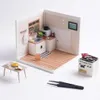 Puzzle 3D, Happy Meals Kitchen DIY mini domek, plastik, Podgląd zdjęcia produktu 19