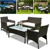 Jopassy Sitzgruppe Couch Polyrattan Relax-Lounge Produktbild-Vorschau 1