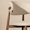 Bronx71 Barhocker Lara Leinen taupe 70 cm Produktbild-Vorschau 9