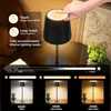 Tischlampe Kabellos, RGB LED Tischleuchte, Dimmbar Touch Produktbild-Vorschau 4