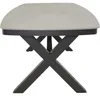Lesli Living - Gartentisch Davos - Grau - 200x100cm Produktbild-Vorschau 2