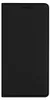 A black flip case for a smartphone, shown closed. Produktbild-Vorschau