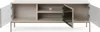 Modernes Geriffeltes TV-Board LAGOS RTV3D Kaschmir Matt LED Produktbild-Vorschau 6