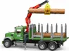 Bruder MACK Holztransport LKW mit Ladekran, 1Stück Produktbild-Vorschau 14