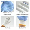 12 Paar Baumwoll-Arbeits-Handschuhe mit Anti-Rutsch-Punkten Produktbild-Vorschau 2