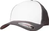 Flexfit Mesh Trucker Trucker Cap mit BW weiß/schwarz S/M Anteprima dell’immagine prodotto 17