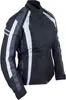 Roleff RO980 Damen Motorradjacke – Schwarz/Grau/Weiß, Produktbild-Vorschau 4