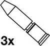 SHIMANO Y0AH98030 Kettenverbindungsstift superschmal Produktbild-Vorschau 9
