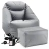 Lumaland, juego de sillón y reposapiés hinchables Vista previa de la imagen del producto 2