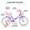 HILAND Joystar 18 Zoll Kinderfahrräder Mädchen mit Produktbild-Vorschau 2