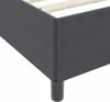 Letto a molle Grigio Scuro 90 x 200 cm Tessuto in Cords Anteprima dell’immagine prodotto 7