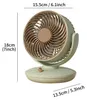 Zimilo Tragbarer Tischventilator mit 3 Windstufen, Produktbild-Vorschau 9