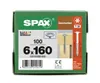 SPAX HI.FORCE Tellerkopfschraube 6,0 x 160 mm 100 Stk. ( Produktbild-Vorschau 23