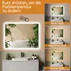 Badspiegel-mit-Beleuchtung 150x70cm - Badezimmerspiegel LED Produktbild-Vorschau 6