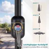 COSTWAY Sonnenschirm Ø 270 cm, beidseitig um 30° knickbar, Produktbild-Vorschau 7