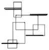 DanDiBo Weinregal Metall Schwarz Black Line Flaschenständer Produktbild-Vorschau 8