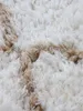 Hochflorteppich Eddy Rund Beige Ø 200 cm Floral | Moderner Produktbild-Vorschau 5