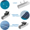6x Solarmodul Halterung 12 cm Balkonkraftwerk Halterung Produktbild-Vorschau 15
