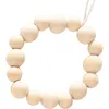 folia 22520 folia Perlen-Set Sterne aus Holz natur Podgląd zdjęcia produktu 2