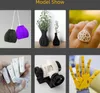 A collage of 3D printed items including lamps, vases, a ring, robot hand, and a differential. Náhled obrázku produktu