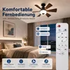 Ventilateur de plafond LED 52 cm avec éclairage E27 RGB et Voir les images du produit 10