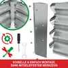 ONBEST Hochbeet Stahl | inklusive Werkzeug und Handschuhe | Produktbild-Vorschau 4