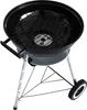 A black charcoal kettle grill on a white background. Produktbild-Vorschau