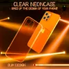 NALIA Klare Neon Handy Hülle für iPhone 12 Pro, Bunt Produktbild-Vorschau 2