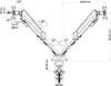 Fleximounts F6D Supporto da tavolo a pressione di gas Anteprima dell’immagine prodotto 7
