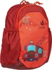 A child's backpack with a fire truck graphic. Produktbild-Vorschau