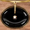 Rea Aufsatzwaschbecken Margot Oval Black Gold Produktbild-Vorschau 4