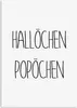 Poster Badezimmer HALLÖCHEN POPÖCHEN DIN A3 Produktbild-Vorschau 1