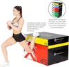 HMS Fitness PYBS01, Plyometrisches Boxset, Schwarz, Blau, Produktbild-Vorschau 5
