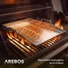 Plaque de cuisson en acier inoxydable Arebos 40 x 30 cm, Voir les images du produit 3