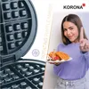 Korona 41004, 1 Waffel(n), Kreis, Schwarz, 1000 W, Produktbild-Vorschau 2