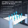 Extralink Fachboden 19 Zoll 1U 250mm für Wandschrank Produktbild-Vorschau 7