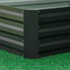 Outsunny Hochbeet aus Stahl, 241 x 90,5 x 30 cm Produktbild-Vorschau 8