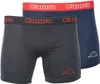 2er Pack Kappa Trunk Boxershorts 001 schwarz/dunkelblau M Produktbild-Vorschau 2