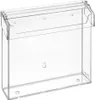Quadratische Prospektbox 210x210mm mit Deckel wetterfest  Produktbild-Vorschau 1