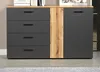 Sideboard "Avila" Kommode in grau mit Evoke Eiche 139 x 86 Produktbild-Vorschau 2