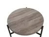 BELIANI Couchtisch Braun Schwarz Taupe Holzoptik MDF Produktbild-Vorschau 3