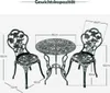 GOPLUS 3-tlg. Bistro-Set mit Rosenmotiv, Balkonset aus Produktbild-Vorschau 6