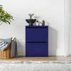 Carrello porta scarpe 'Sokndal' con 2 sportelli in metallo Anteprima dell’immagine prodotto 4