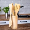 BlauKe® Set di Utensili da Cucina in Legno di Bamboo - Kit Anteprima dell’immagine prodotto 6